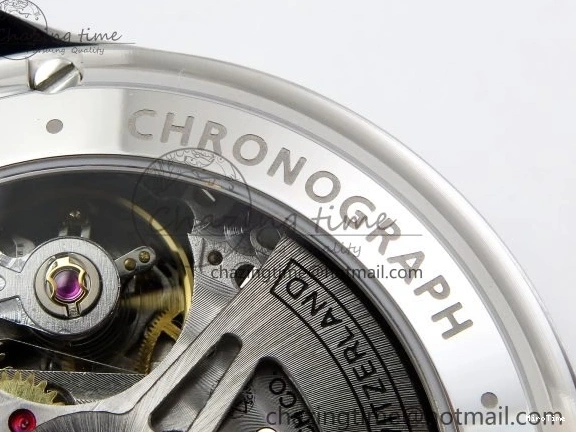 MIROTIME 0111 Reliable Portuguese Chrono IW3716 Z+F 1:1 Best Edition Red Dial on Red Rubber Strap A 7015